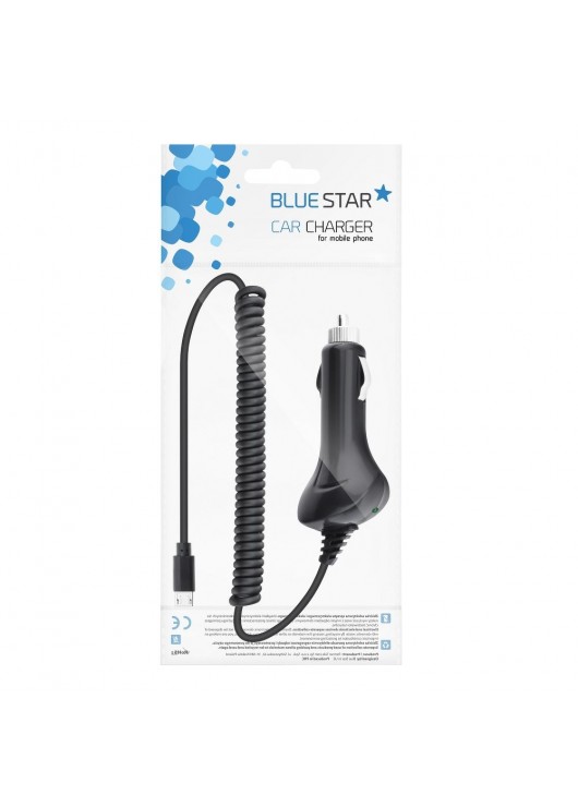 Ładowarka Samochodowa Micro USB Blue Star