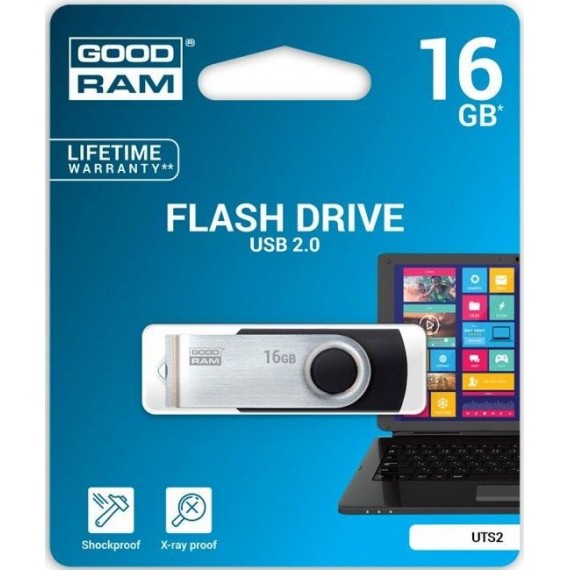 Pendrive 16 GB Good Ram Czarny