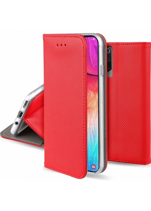 Etui Portfel Samsung J3 2016 Czerwony