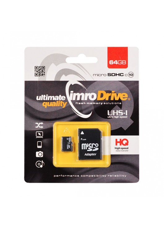 Karta Pamięci 64gb Imro Card Czarny