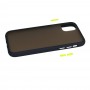 Etui Bumper Huawei Y6p Granatowy