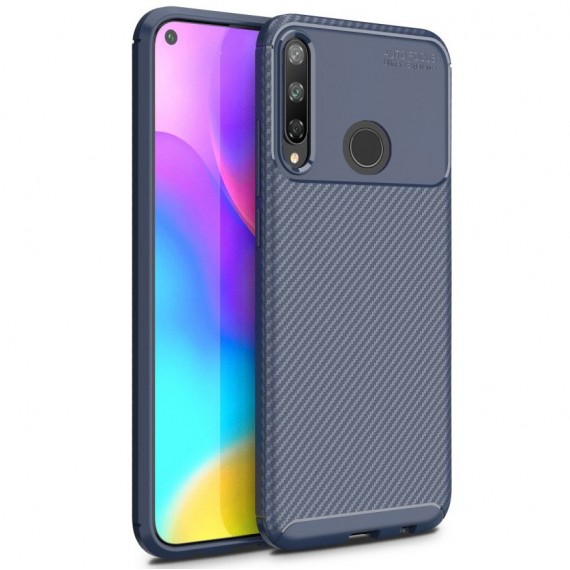 Etui Huawei Y6p Granatowy