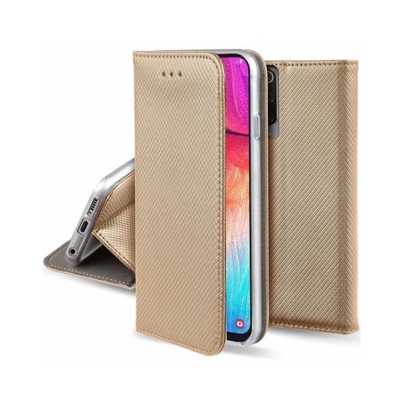 Etui Portfel Huawei P8 Lite Złoty