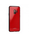 Etui Glass Case Huawei P40 Lite E Czerwony