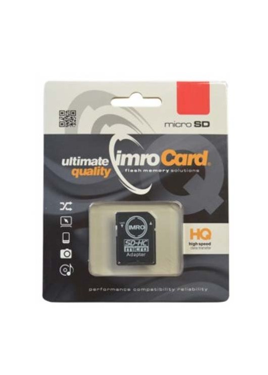 Karta pamięci micro sd IMRO - 16GB z adapterem Imro Card Czarny