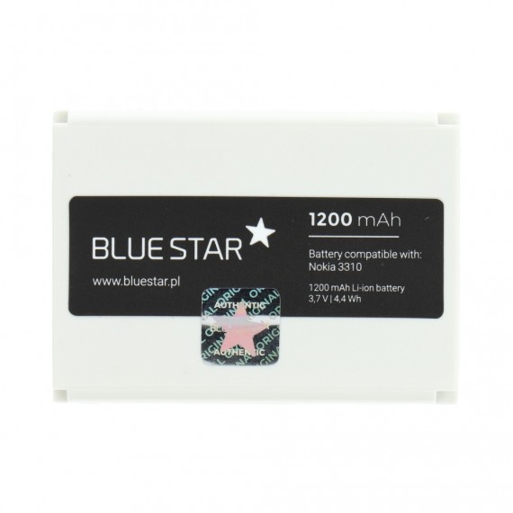 Bateria do Nokia 3310/3510 1200 mAh Li-Ion Slim Blue Star Nokia 3310 Blue Star Czarny