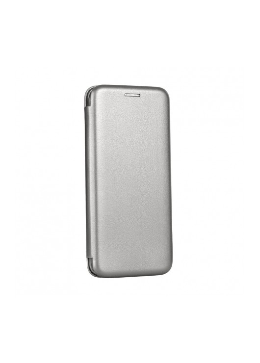 Etui Portfel Samsung Galaxy A22 5G Forcell Stalowy