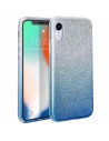 Etui Brokatowe Samsung A03s Odcienie niebieskiego