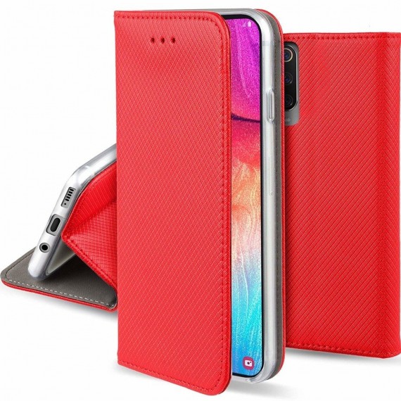 Etui Portfel Xiaomi Redmi 9a Czerwony