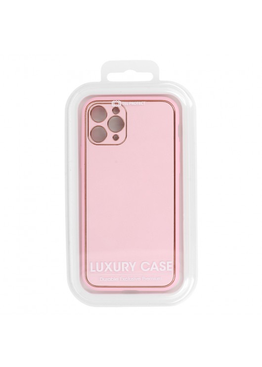 TEL PROTECT Luxury Case Samsung A03s Tel Protect Jasnoróżowy