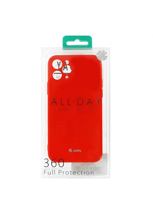 Jelly Case Samsung M51 Czerwony