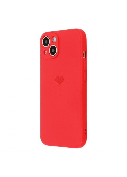 Vennus Silicone Heart Case Xiaomi Redmi 10 Vennus Czerwony