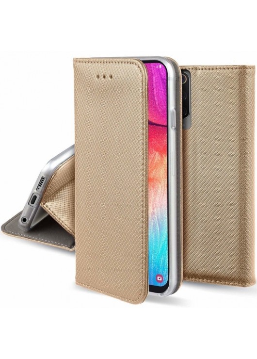 Etui Portfel Samsung Galaxy A42 5G Złoty