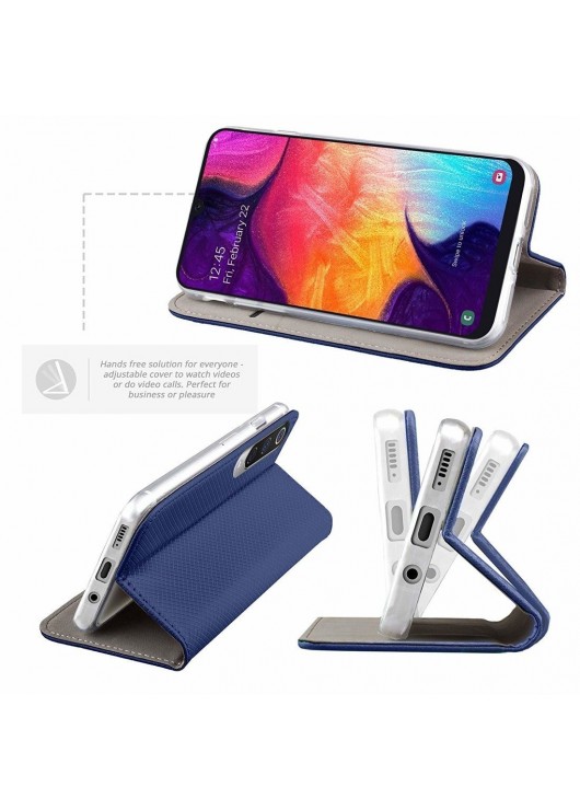 Etui Portfel Samsung M21 Inny Granatowy