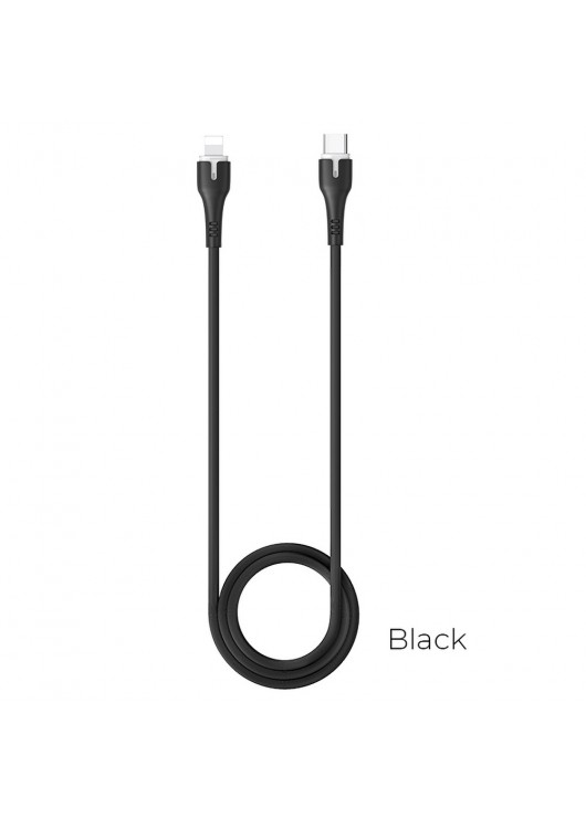 HOCO kabel Typ C do Iphone Lightning 8-pin 18W X45 Typ C + Lighting Hoco Czarny