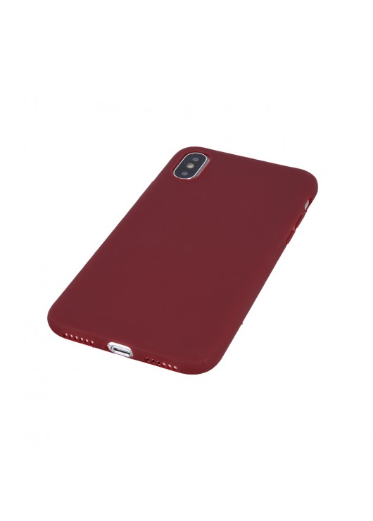 Nakładka Matt TPU Samsung A72 Bumper Burgundowy