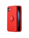 Etui Vennus Silicone Ring Xiaomi Redmi Note 11 5G Czerwony