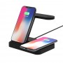 TECH-PROTECT A11 3IN1 WIRELESS CHARGER BLACK Tech-Protect Czarny