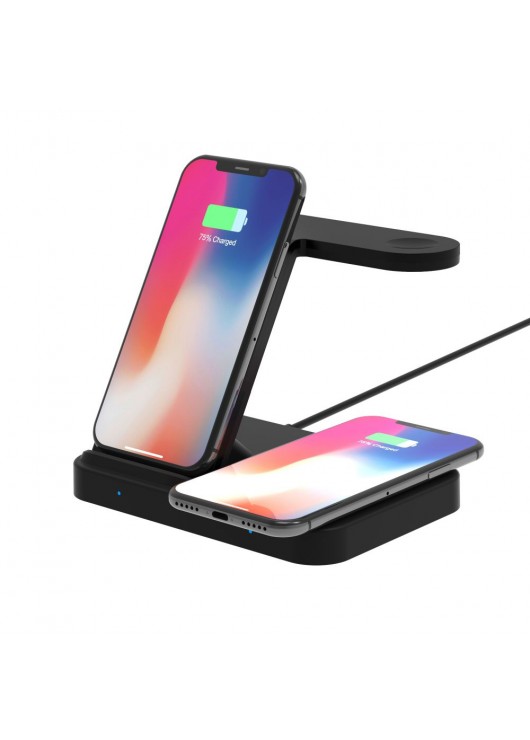 TECH-PROTECT A11 3IN1 WIRELESS CHARGER BLACK Tech-Protect Czarny