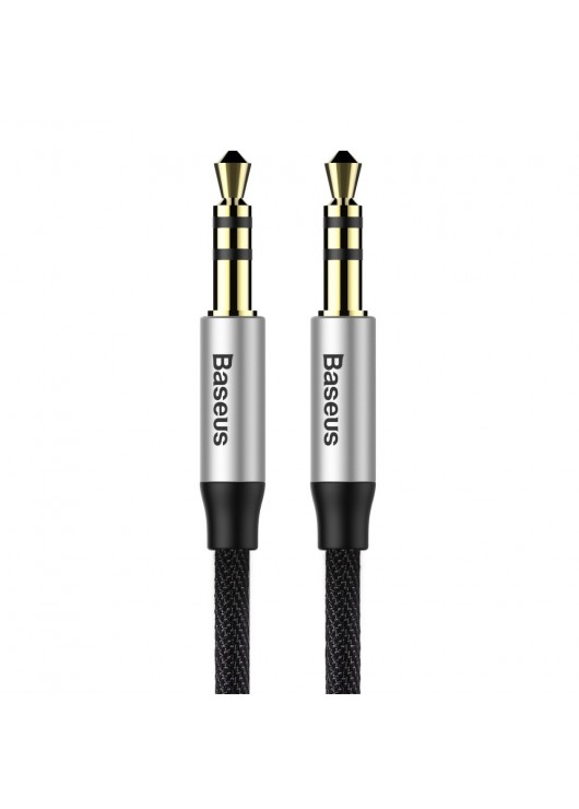 BASEUS kabel AUX Yiven Jack 3,5 mm M30 1 metr Aux Baseus Czarny