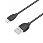 Borofone Kabel BX19 Benefit - USB na Lightning - 2,4A 1 metr czarny Lightning Borofone Czarny