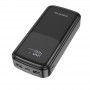 Borofone Power Bank 20000mAh BJ17A Mike - 2xUSB - czarny Borofone Czarny