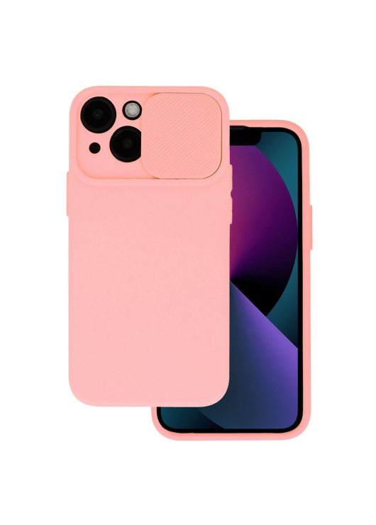 Etui Camshield Soft Samsung A52/A52s Brzoskwiniowy