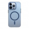 Etui Ultra thin magnetic Apple Iphone 14 PRO MAX WiWU Przezroczysty z niebieska ramka