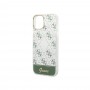 Guess nakładka GUHCP14LHG4MHA khaki IML Case Electroplated 4G Pattern Bottom Stripe Script Logo