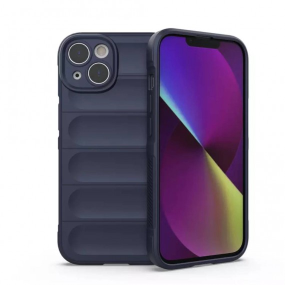 Etui Silky Shield Xiaomi Redmi 9a Inny Granatowy