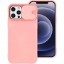 Etui Silikonowe z Osłoną na Aparat Apple Iphone 14 PRO MAX Nexeri Jasnoróżowy