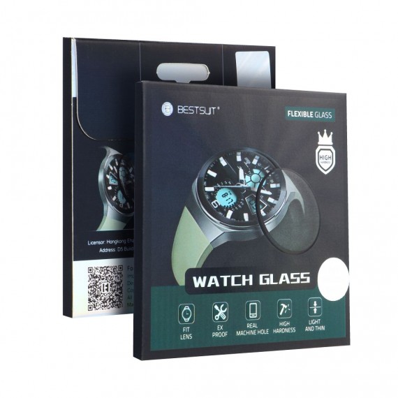 Szkło hybrydowe Bestsuit Flexible do Apple Watch series 8-41mm Apple Przezroczysty