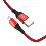 Kabel USB Micro USB 1M z wyłącznikiem czasowym KSC-282 Micro USB KAKU Czerwony