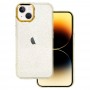 Etui Gold Glitter Apple Iphone 13 Przezroczysto złoty