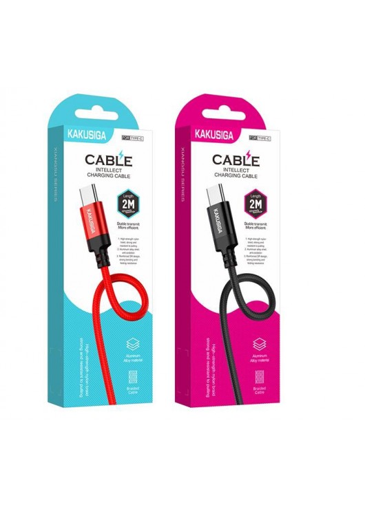 Kabel USB KAKU KSC-698 2m Typ C KAKU Czerwony