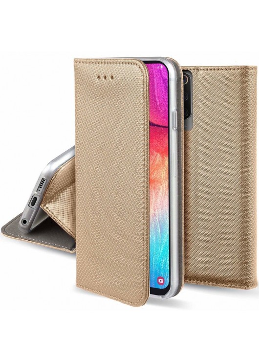 Etui Portfel Huawei P20 Lite Inny Złoty