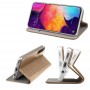 Etui Portfel Samsung Galaxy A10 Złoty