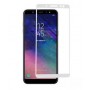 Szkło Hartowane 5D Full Glue Tempered Glass Białe Samsung Galaxy A6 2018 Biały