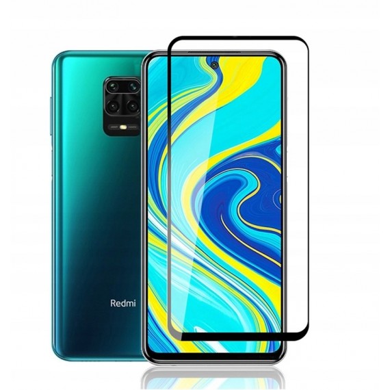 Szkło Hartowane Hartowane szkło Full Glue 5D Xiaomi Redmi Note 8 Czarny