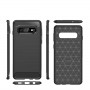 Etui nakładka Carbon Case Samsung A02s Czarny