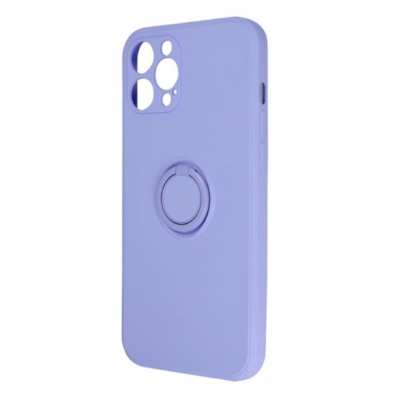 Etui Finger Grip Samsung A51 Fioletowy