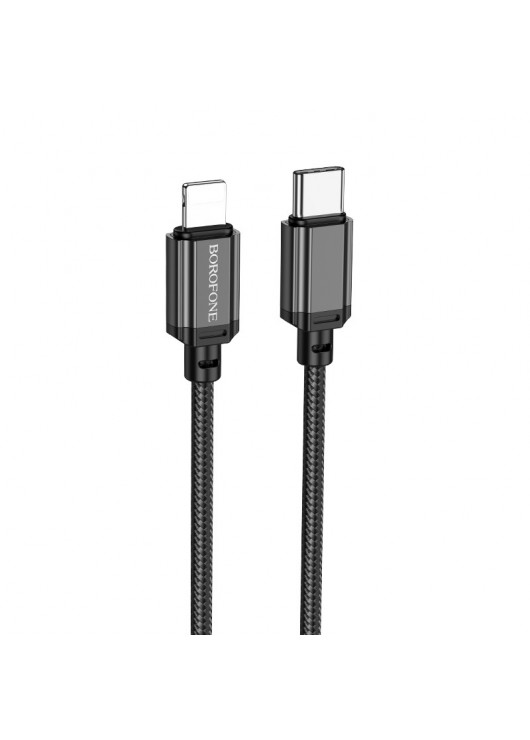 Borofone Kabel BX87 Sharp - Typ C na Lightning - PD 20W 1 metr Typ C + Lighting Borofone Czarny