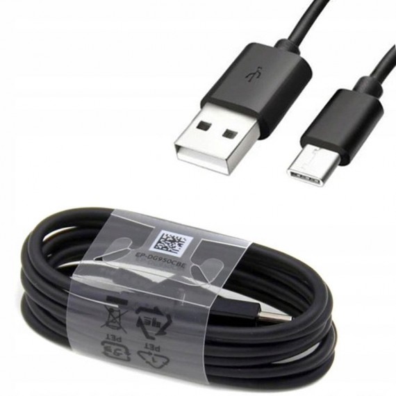 Kabel USB Typ C 1m SAMSUNG EP-DN930CWE Typ C Czarny