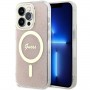 Oryginalne Etui GUESS hardcase 4G MagSafe GUHMP14LH4STP do Iphone Apple Iphone 14 PRO Guess Różowy