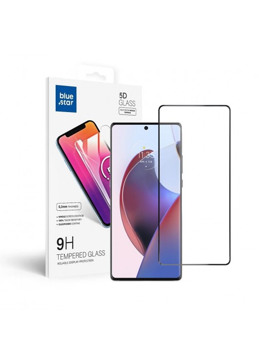 Szkło hartowane Blue Star 5D - czarny Oppo Reno 6 Pro 5G Blue Star Czarny