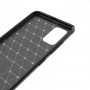 Etui nakładka Carbon Case Samsung A02s Forcell Czarny