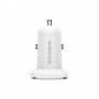 Borofone Ładowarka samochodowa BZ12A Lasting Power - USB - QC 3.0 18W 3A Borofone Biały