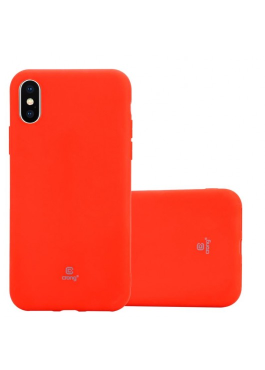 Crong Soft Skin Cover - Etui Huawei P30 Crong Czerwony