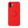 Etui Vennus Silicone Ring Xiaomi Redmi Note 11 5G Czerwony