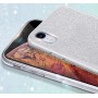 Etui Shining Samsung A02s Srebrny